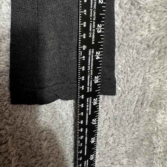 Mossimo Women’s Black Jacket Cardigan Size M Draped Front Long Sleeve Pockets - Picture 4 of 7